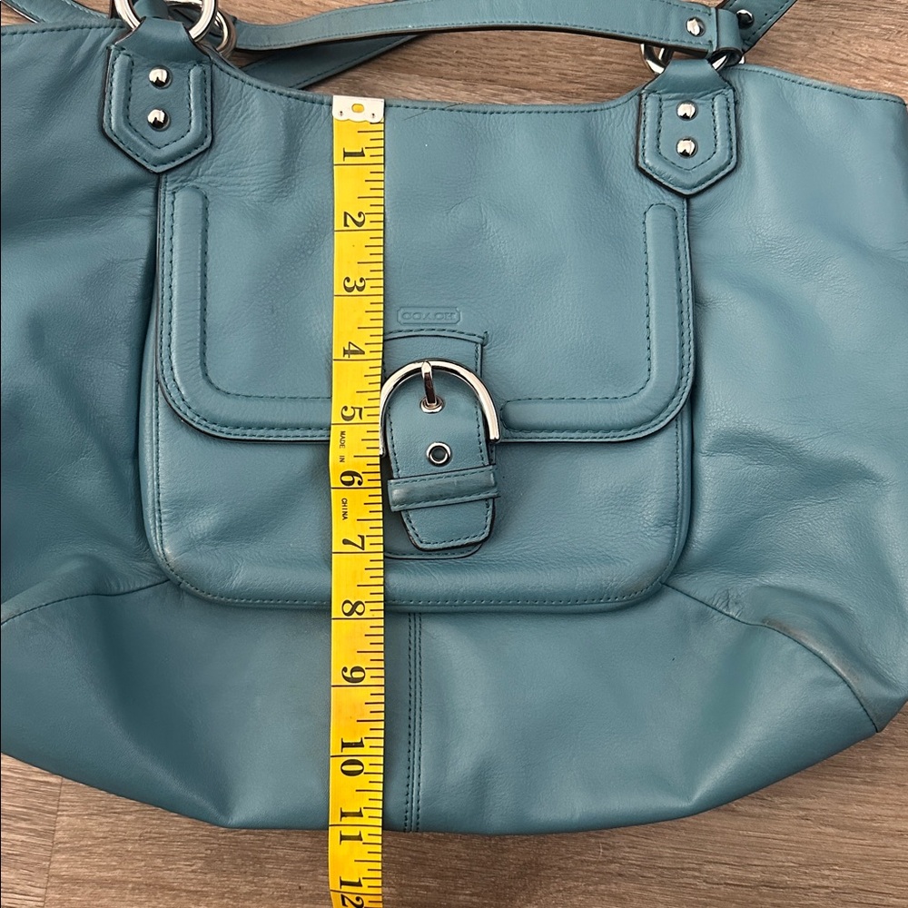 Elegant Blue Women's Tote Bag purse COACH - Picture 15 of 15